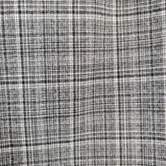 RW&CO pencil skirt grey plaid size 0 - Picture 5 of 16